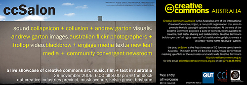 ccSalon, Brisbane, 2006