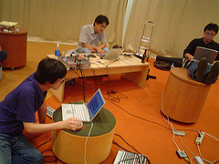 Syn-Urbania recording session