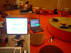 Syn-Urbania recording session