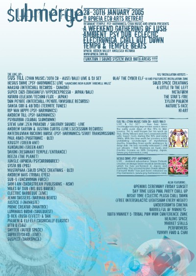 Submerge poster