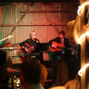 Performing at the Hildebrand Bazaar, 12 April 2014.