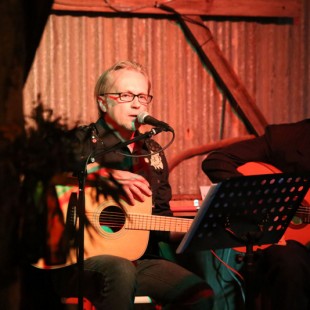Performing at the Hildebrand Bazaar, 12 April 2014.