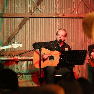 Performing at the Hildebrand Bazaar, 12 April 2014.